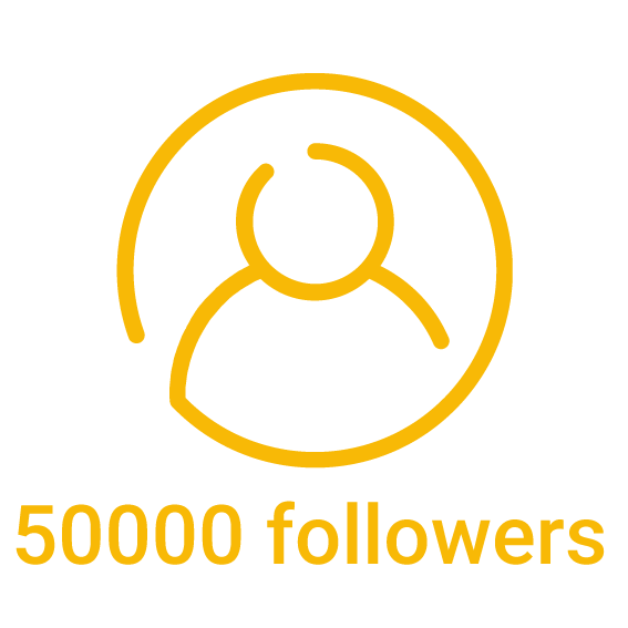 50000 instagram followers